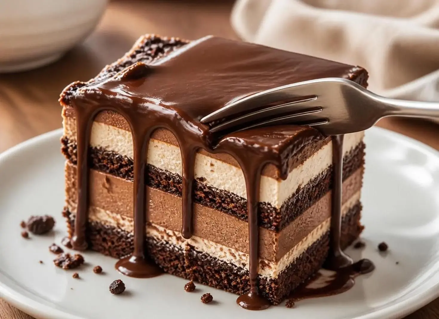 Chocolate Lasagna (V)