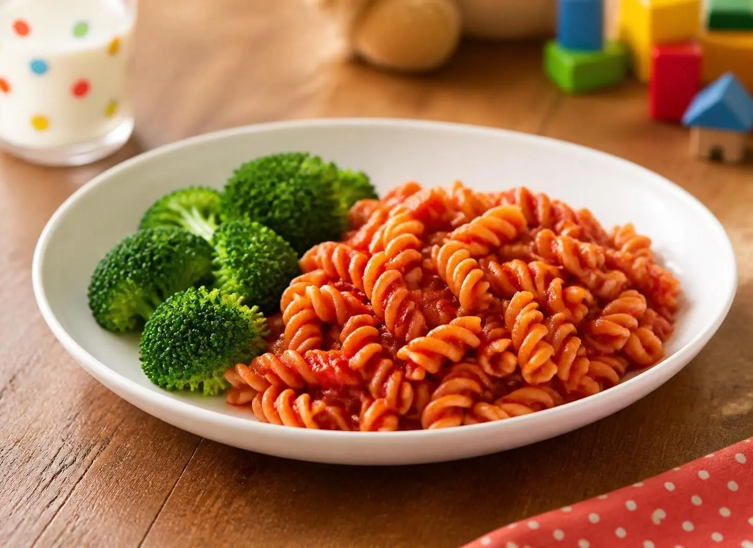 Kids Rotini with Marinara (V)