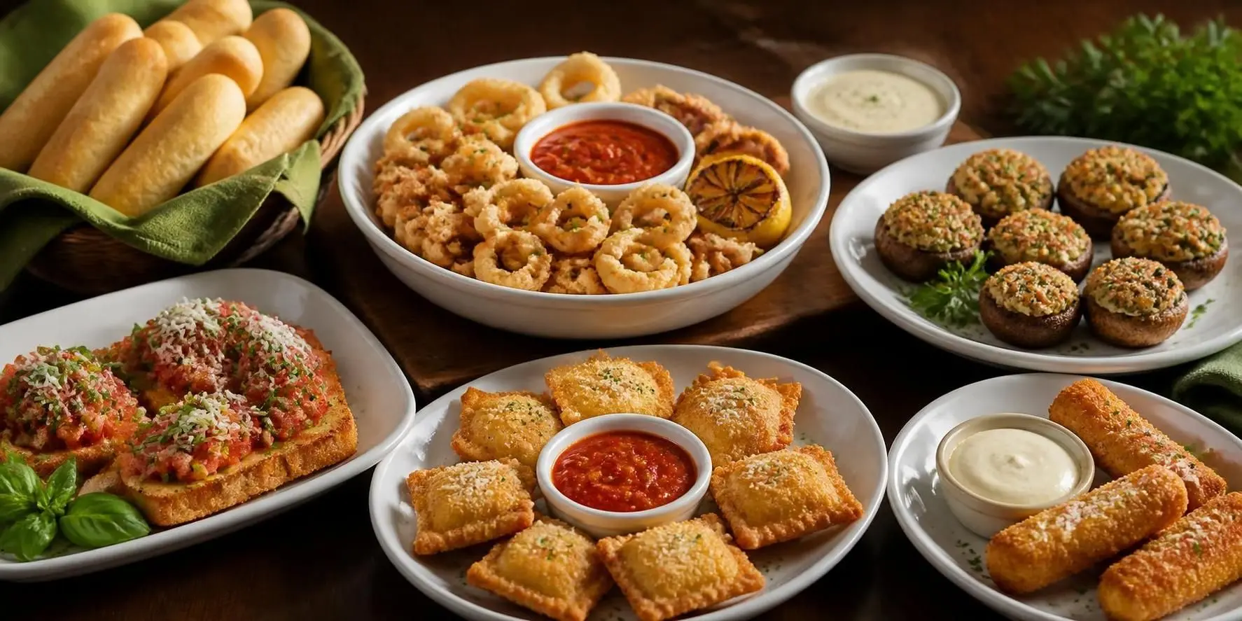 Olive Garden Appetizer Menu