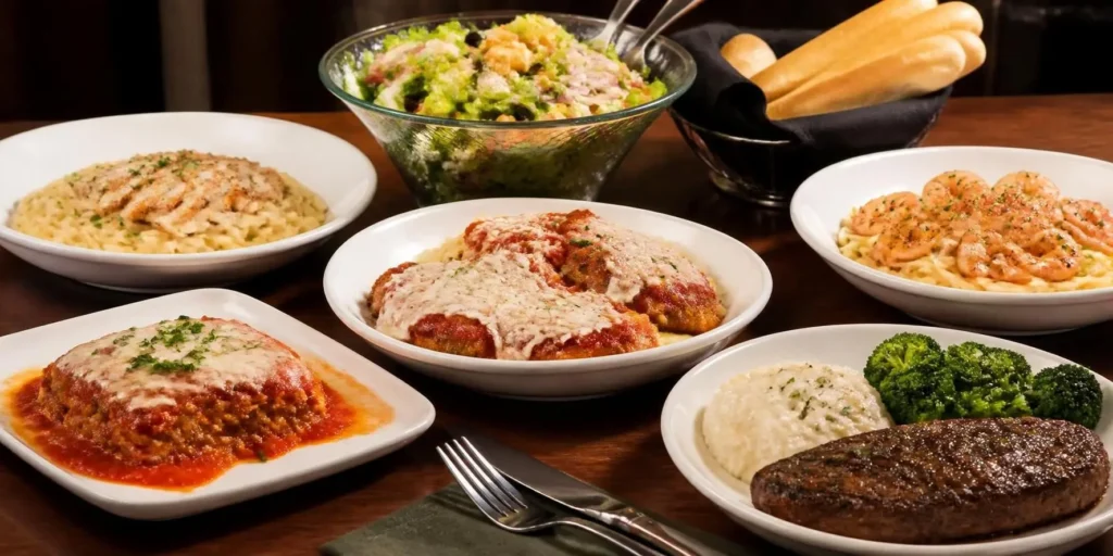 Olive Garden Entrees Menu