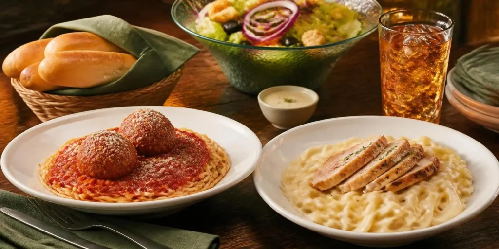 Olive Garden Menu 2 For $25