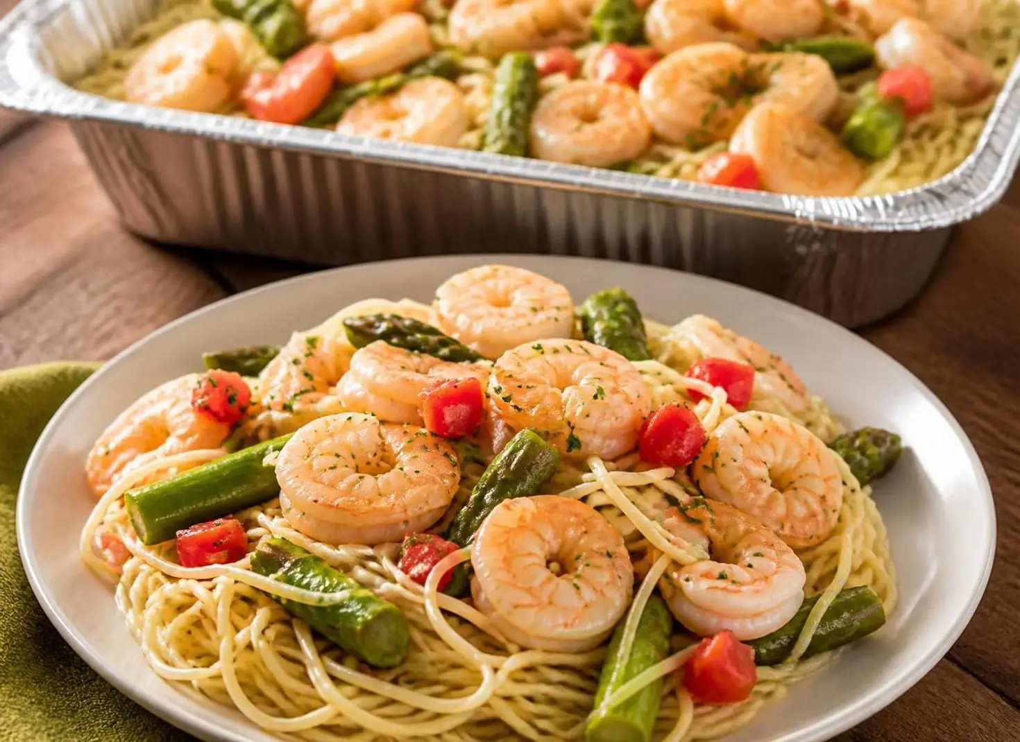 Shrimp Scampi (Serves 4 – 6)