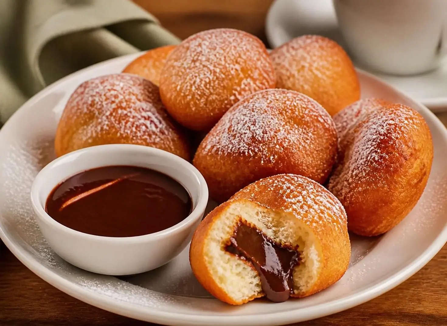 Warm Italian Doughnuts (V)